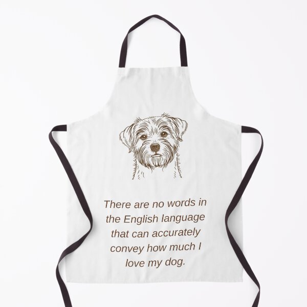 Item preview, Terrier Mix Line Art Dog Love Quote designed and sold by WaggingTailsCo.