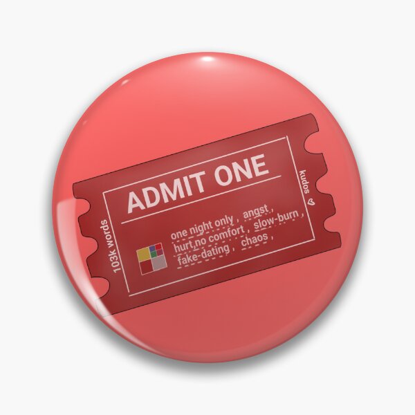 Item preview, Fanfiction ticket designed and sold by MickeytheGoose.