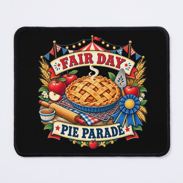 Item preview, Fair Day Pie Parade County Baker Art designed and sold by CheerfulNest.
