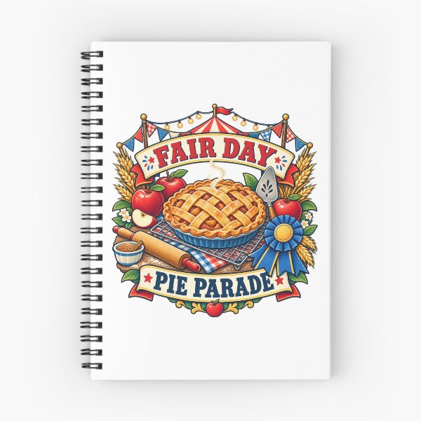Item preview, Fair Day Pie Parade County Baker Art designed and sold by CheerfulNest.