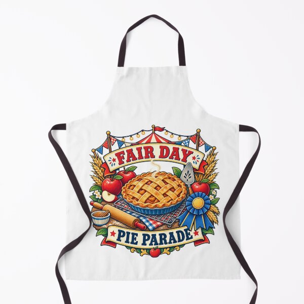Item preview, Fair Day Pie Parade County Baker Art designed and sold by CheerfulNest.