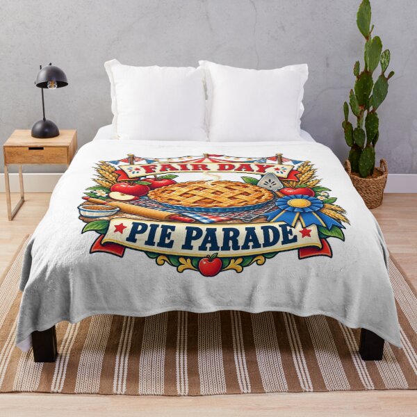 Item preview, Fair Day Pie Parade County Baker Art designed and sold by CheerfulNest.