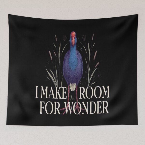 Item preview, Purple Swamphen I Make Room For Wonder designed and sold by Max Store.