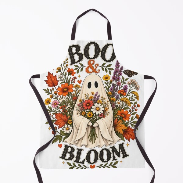 Item preview, Boo & Bloom Floral Ghost designed and sold by Nordo Studio.