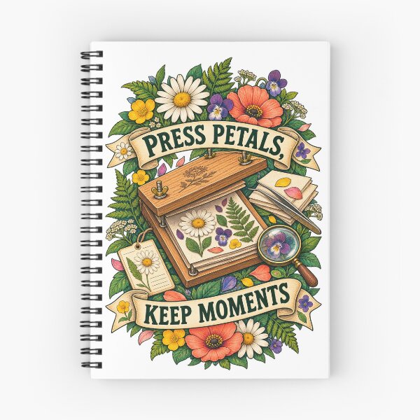 Item preview, Press Petals Keep Moments Flower Pressing Art designed and sold by CheerfulNest.