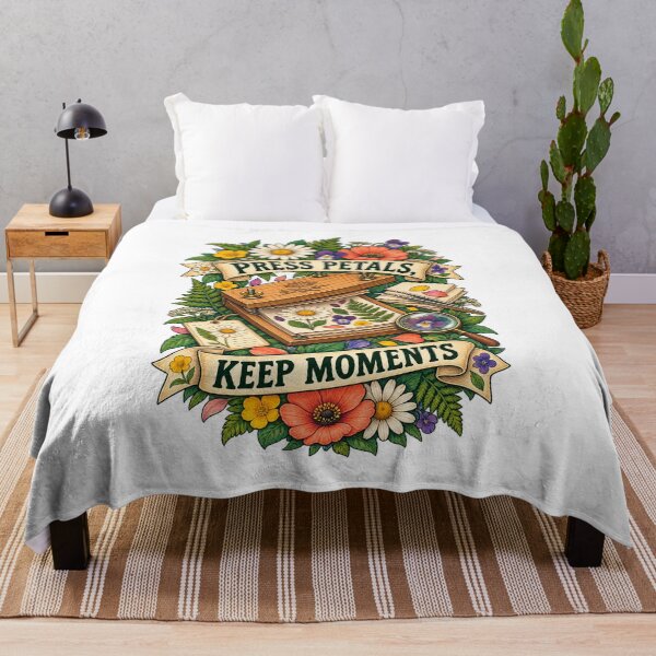 Item preview, Press Petals Keep Moments Flower Pressing Art designed and sold by CheerfulNest.