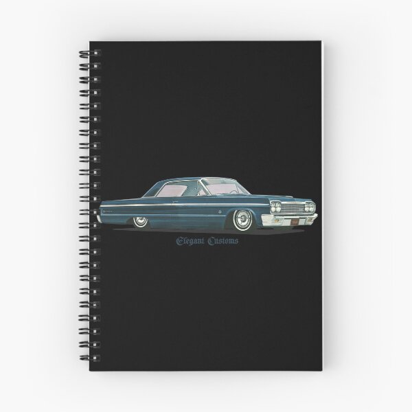 Item preview, 1964 Impala Blue no text Kustom, Hot Rod, Muscle Car designed and sold by Elegant Customs.