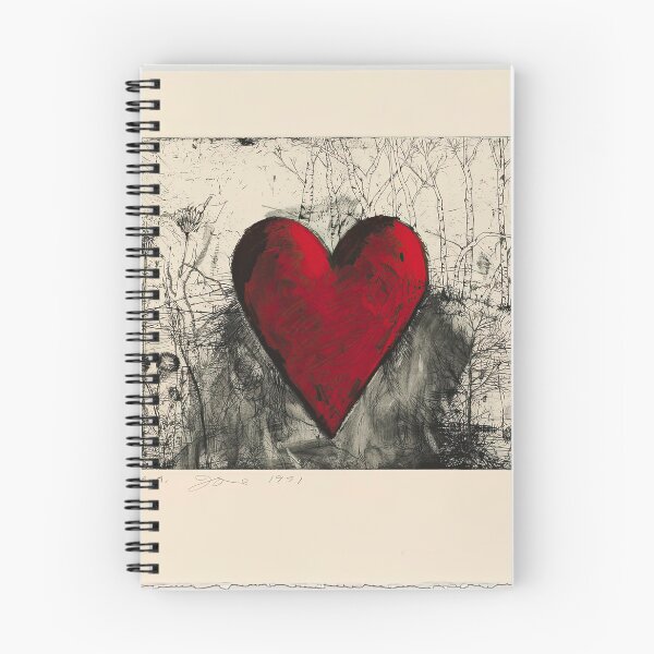 Item preview, Jim Dine, Little Heart in a Landscape designed and sold by DavidSrna.
