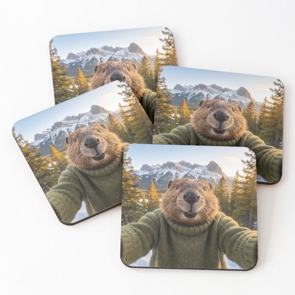Item preview, Beaver Snaps a Selfie designed and sold by Tridentulus.