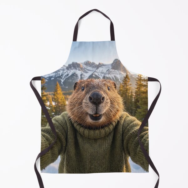 Item preview, Beaver Snaps a Selfie designed and sold by Tridentulus.