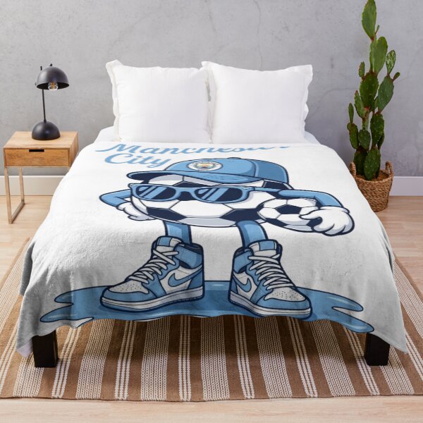 Item preview, Cool Football Mascot Sky Blue Streetwear designed and sold by annaarthk.