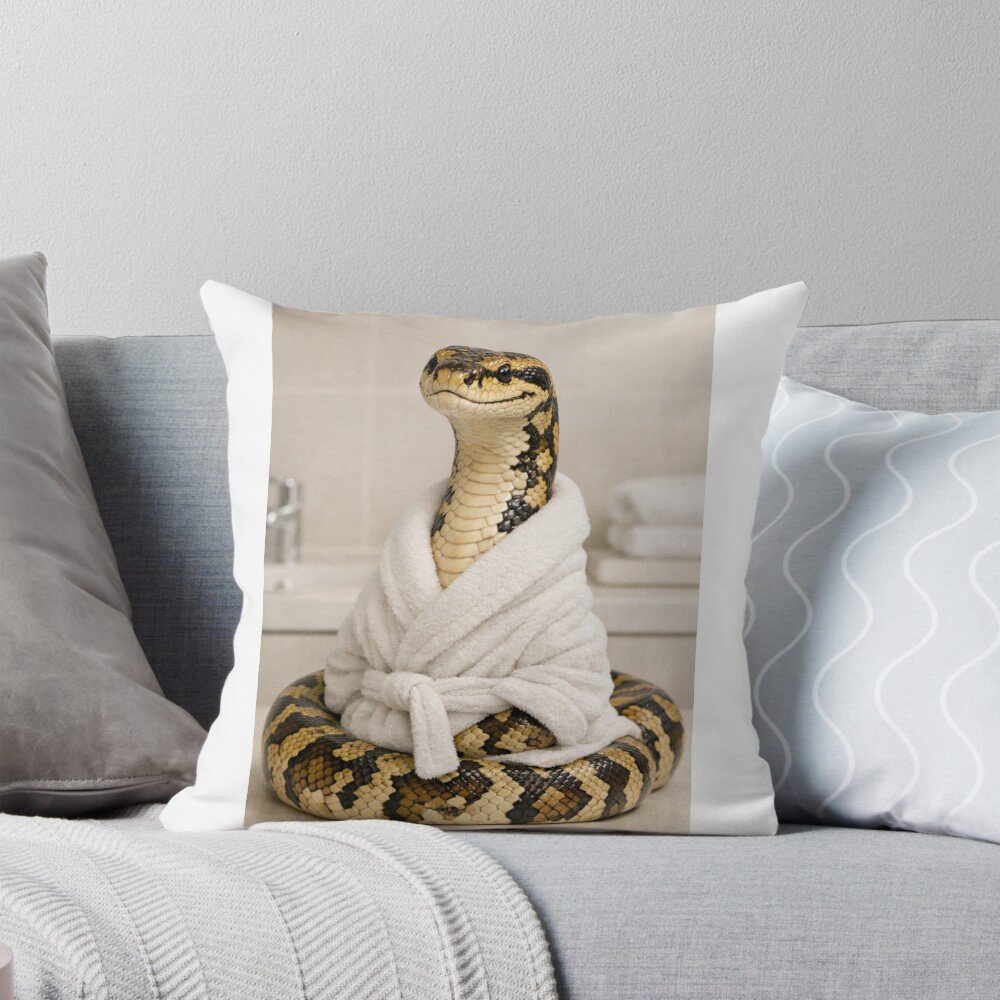 Item preview, Throw Pillow designed and sold by Sillytoe.