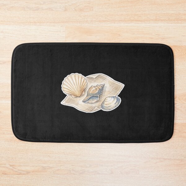 Item preview, Coastal Seashell Flat Lay Illustration Beach Aesthetic designed and sold by urchoice002.
