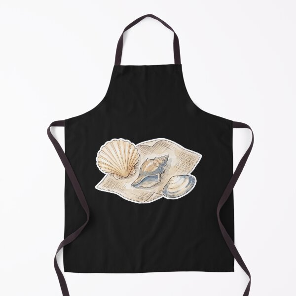 Item preview, Coastal Seashell Flat Lay Illustration Beach Aesthetic designed and sold by urchoice002.