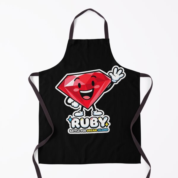 Item preview, Ruby BFDI Fan Art – Battle for Dream Island Red Gem Character Design designed and sold by raspeed.