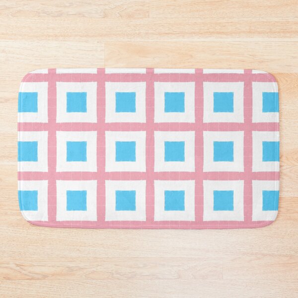 Item preview, Transgender Pride Geometric Square Pattern designed and sold by SweetLilith.