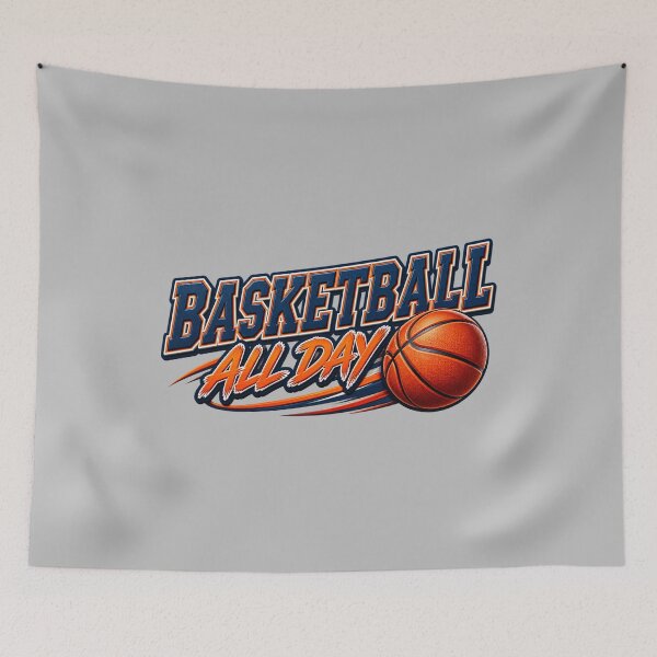 Item preview, Basketball All Day – Premium Varsity Sports Design designed and sold by HO•Designs.