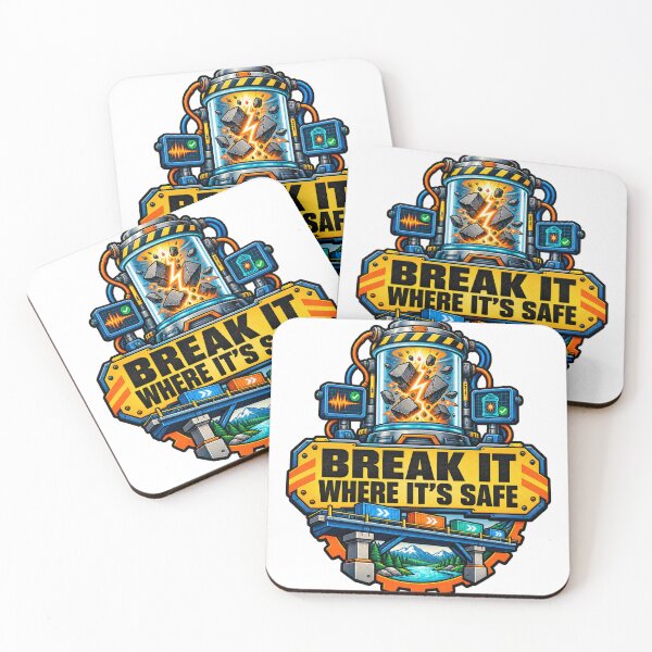 Item preview, Break It Where It's Safe Testing designed and sold by Shope Buzz.