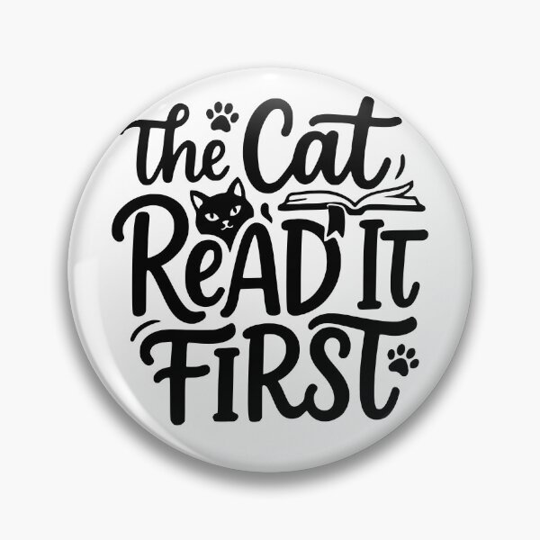 Item preview, The Cat Read It First designed and sold by theartfulaspie.