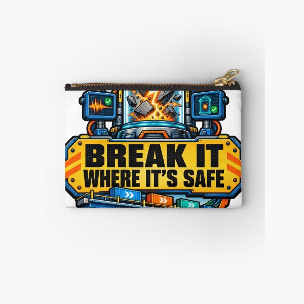 Item preview, Break It Where It's Safe Testing designed and sold by Shope Buzz.