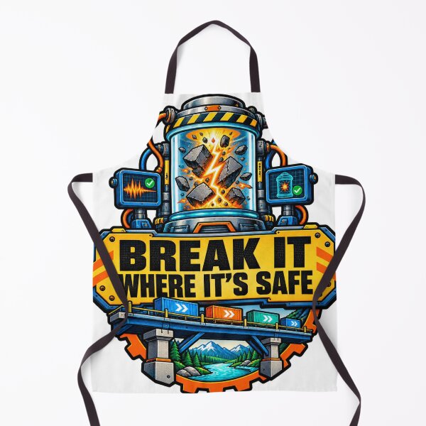 Item preview, Break It Where It's Safe Testing designed and sold by Shope Buzz.