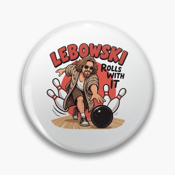 Artikelvorschau, Lebowski macht's möglich – Das Dude Bowling Tee Design entworfen und verkauft von Krasnovaovaova.
