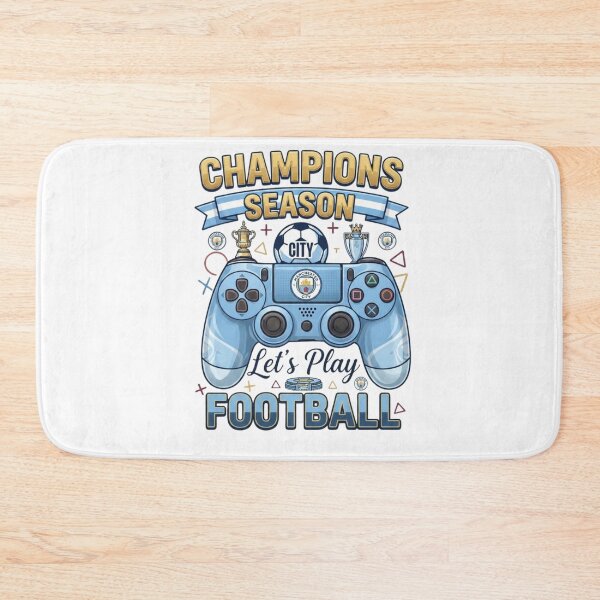 Item preview, Champions Season Lets Play City Football Gamer designed and sold by annaarthk.