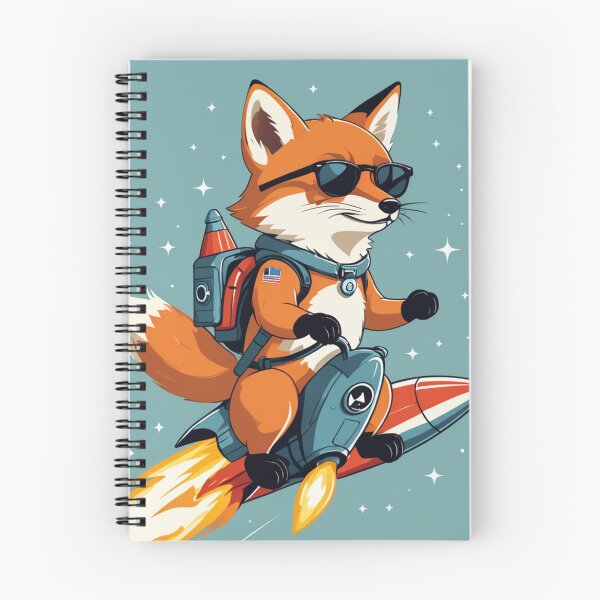 Item preview, Fox Riding a Rocket Cool Sunglasses Look – Fox lover gift designed and sold by michallechowicz.