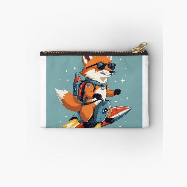Item preview, Fox Riding a Rocket Cool Sunglasses Look – Fox lover gift designed and sold by michallechowicz.