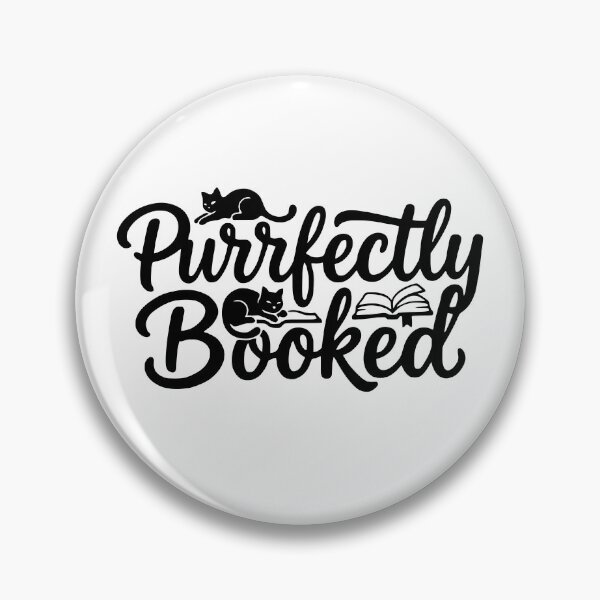 Item preview, Purrfectly Booked designed and sold by theartfulaspie.