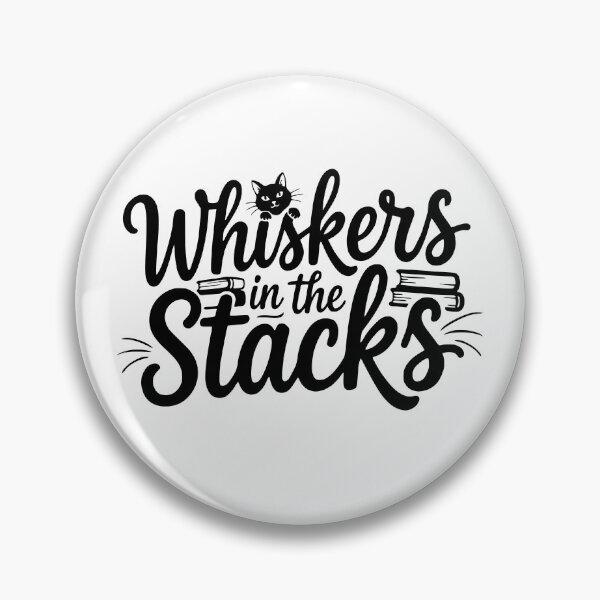 Item preview, Whiskers in the Stacks designed and sold by theartfulaspie.