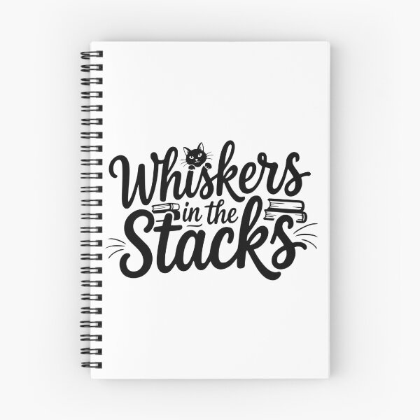 Item preview, Whiskers in the Stacks designed and sold by theartfulaspie.