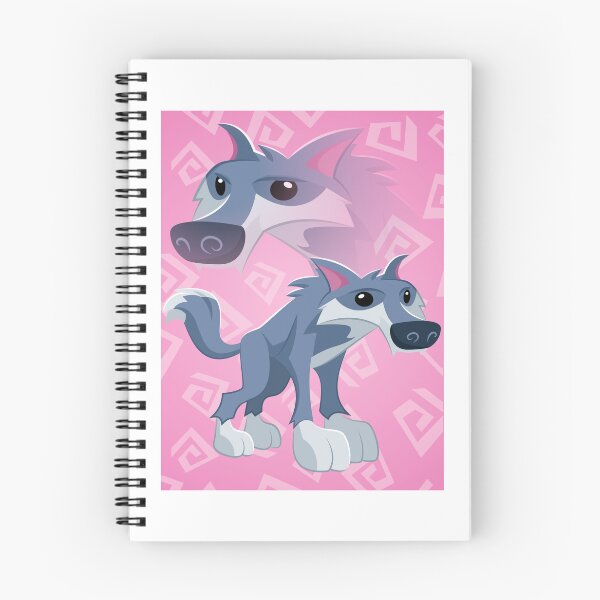 Item preview, Animal Jam Default Wolf funny photography meme pink version designed and sold by Maddkadd.
