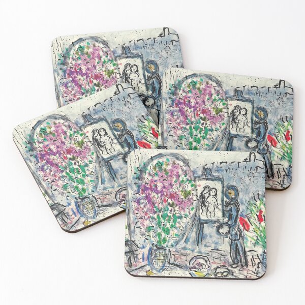 Item preview, Marc Chagall, the flower workshop in saint pau-2 designed and sold by DavidSrna.