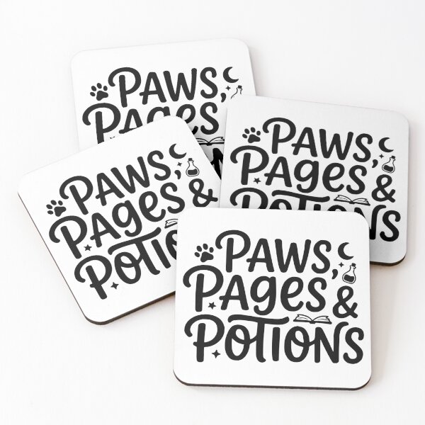Item preview, Paws Pages and Potions designed and sold by theartfulaspie.