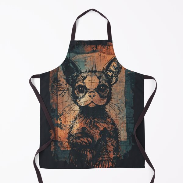 Item preview, Grunge Chihuahua Dog Portrait Vintage Art designed and sold by ERODED SELF.