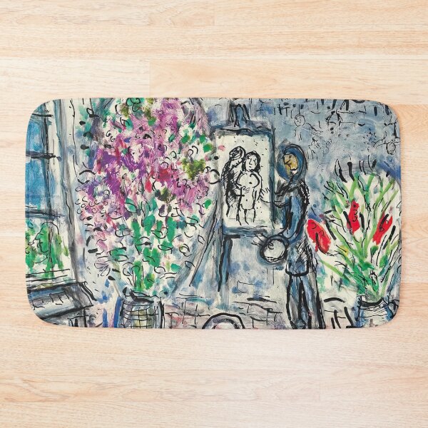 Item preview, Marc Chagall, the flower workshop in saint pau designed and sold by DavidSrna.