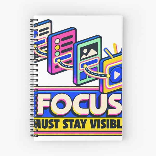 Item preview, Focus Must Stay Visible Accessibility designed and sold by Shope Buzz.