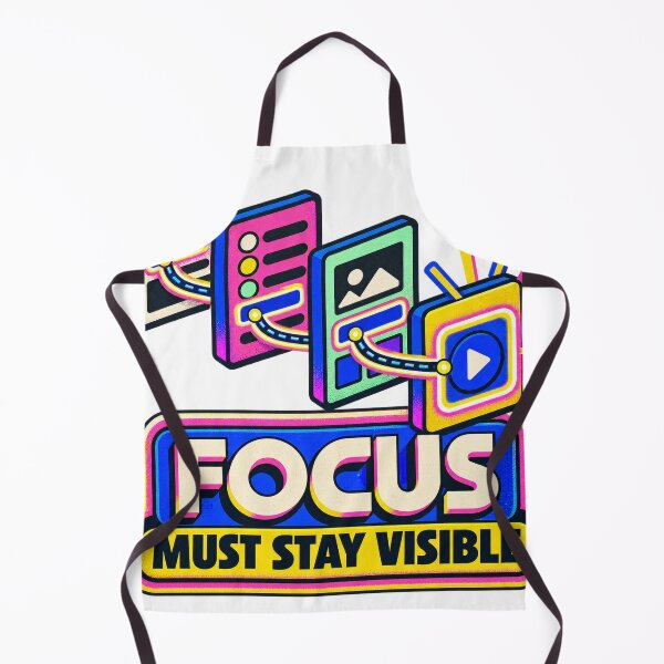 Item preview, Focus Must Stay Visible Accessibility designed and sold by Shope Buzz.