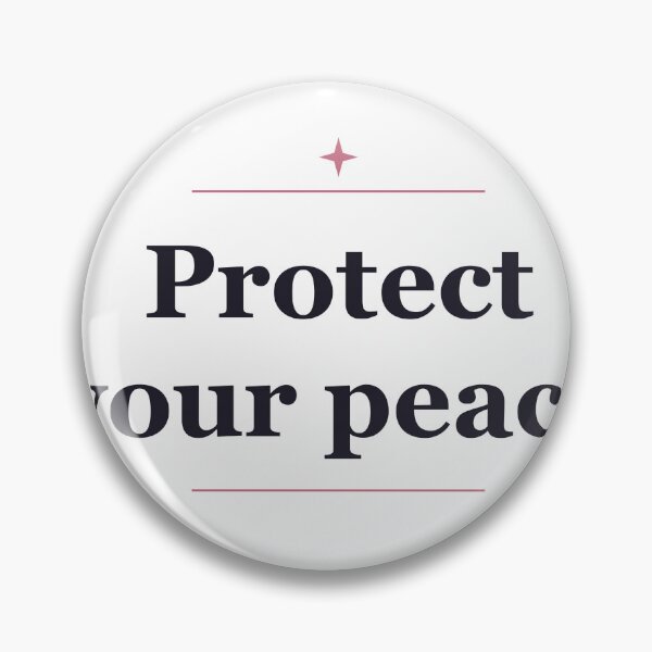 Item preview, Protect Your Peace — Boho Mental Health Affirmation designed and sold by Kioraglow.