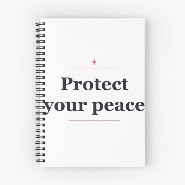 Item preview, Protect Your Peace — Boho Mental Health Affirmation designed and sold by Kioraglow.