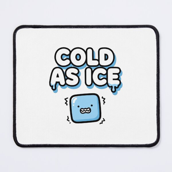 Item preview, Cold As Ice Funny Ice Cube Shirt - Cute Shivering Winter Character designed and sold by ismai6.