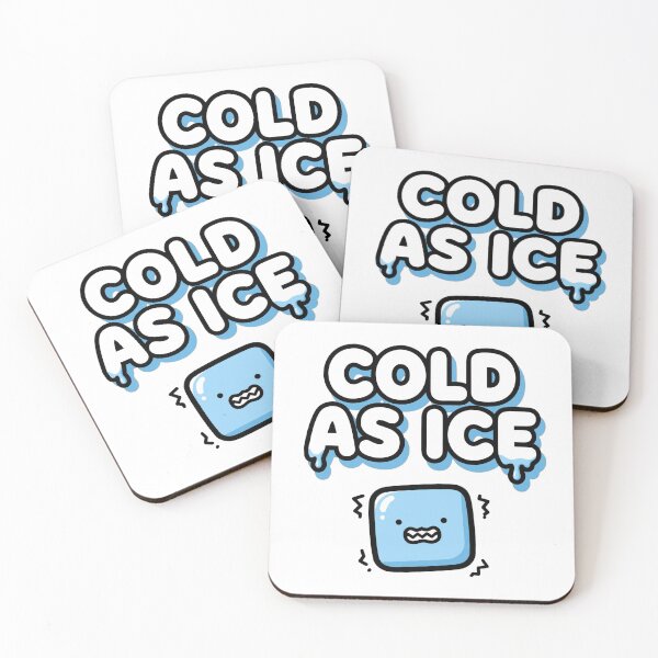 Item preview, Cold As Ice Funny Ice Cube Shirt - Cute Shivering Winter Character designed and sold by ismai6.