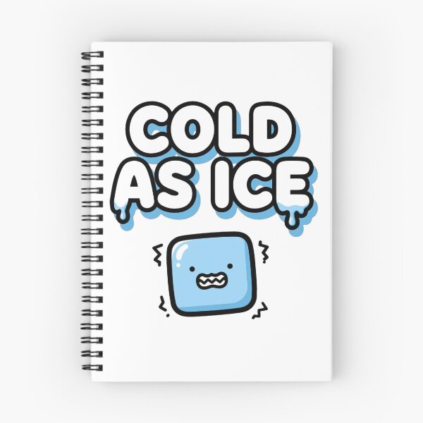 Item preview, Cold As Ice Funny Ice Cube Shirt - Cute Shivering Winter Character designed and sold by ismai6.