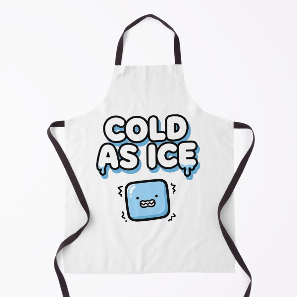 Item preview, Cold As Ice Funny Ice Cube Shirt - Cute Shivering Winter Character designed and sold by ismai6.