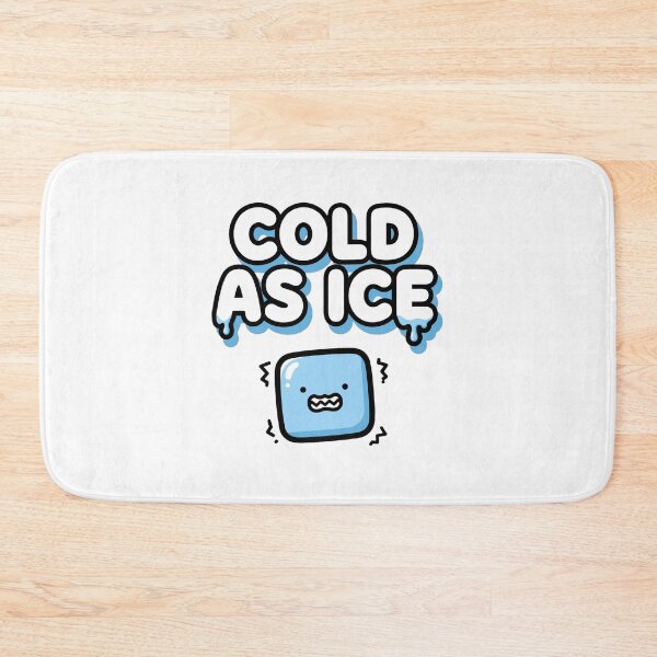 Item preview, Cold As Ice Funny Ice Cube Shirt - Cute Shivering Winter Character designed and sold by ismai6.