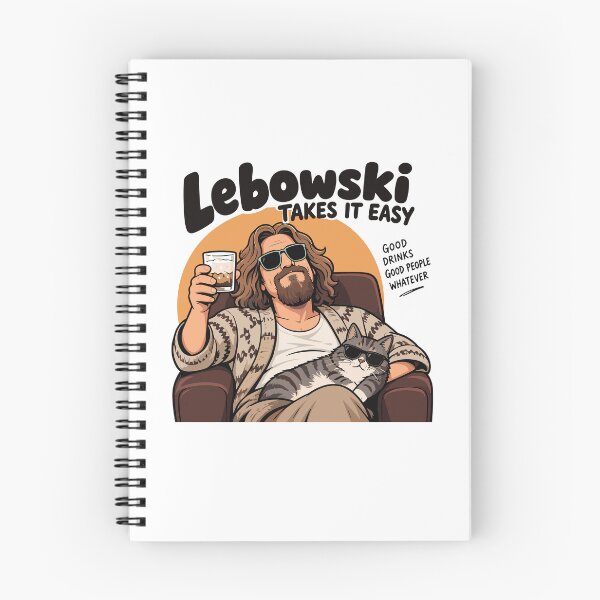 Item preview, Lebowski Takes It Easy — Good Drinks, Good People Tee Graphic designed and sold by Krasnovaovaova.