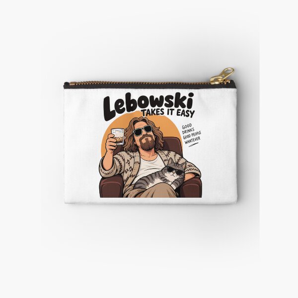 Item preview, Lebowski Takes It Easy — Good Drinks, Good People Tee Graphic designed and sold by Krasnovaovaova.