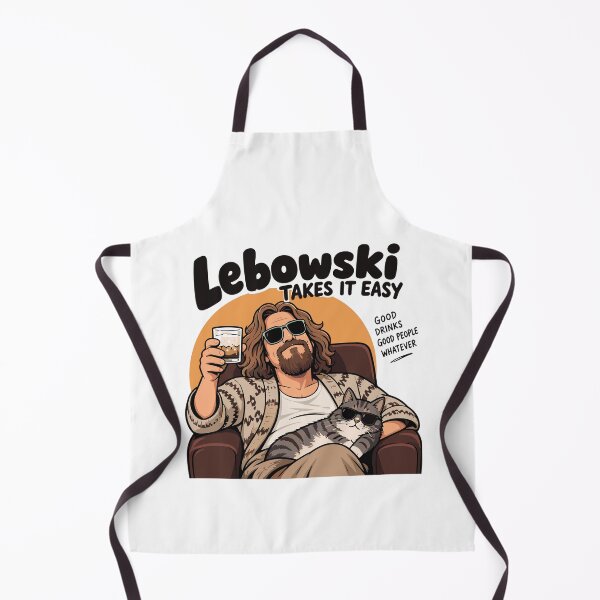 Item preview, Lebowski Takes It Easy — Good Drinks, Good People Tee Graphic designed and sold by Krasnovaovaova.