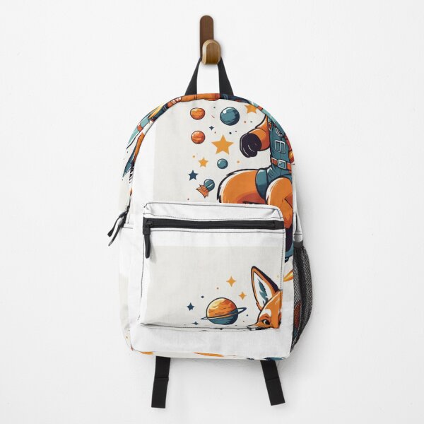 Item preview, Fox Riding a Rocket Floating Elements Design – Fox lover gift designed and sold by michallechowicz.